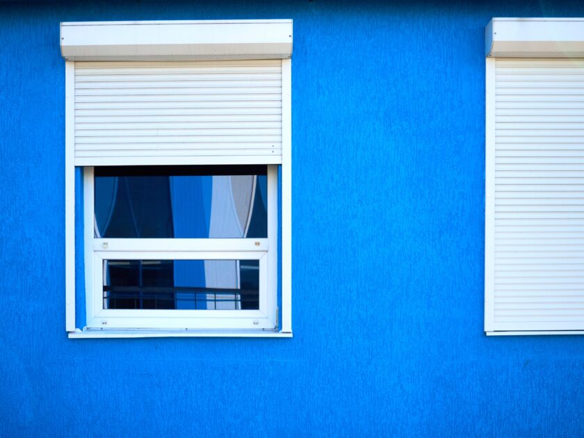 change a manual roller shutter to an electric motor
