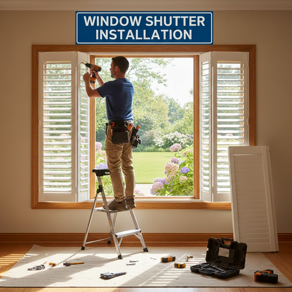 Window Shutter Installation
