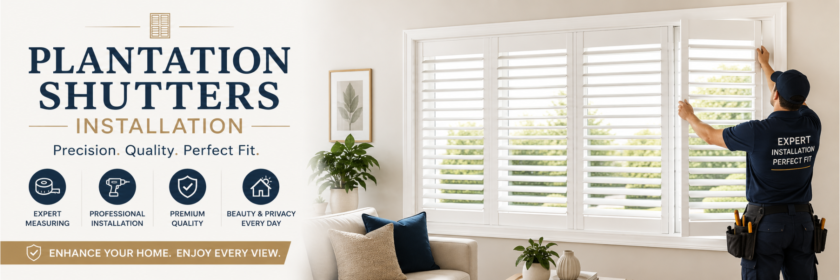 Plantation Shutters Installation