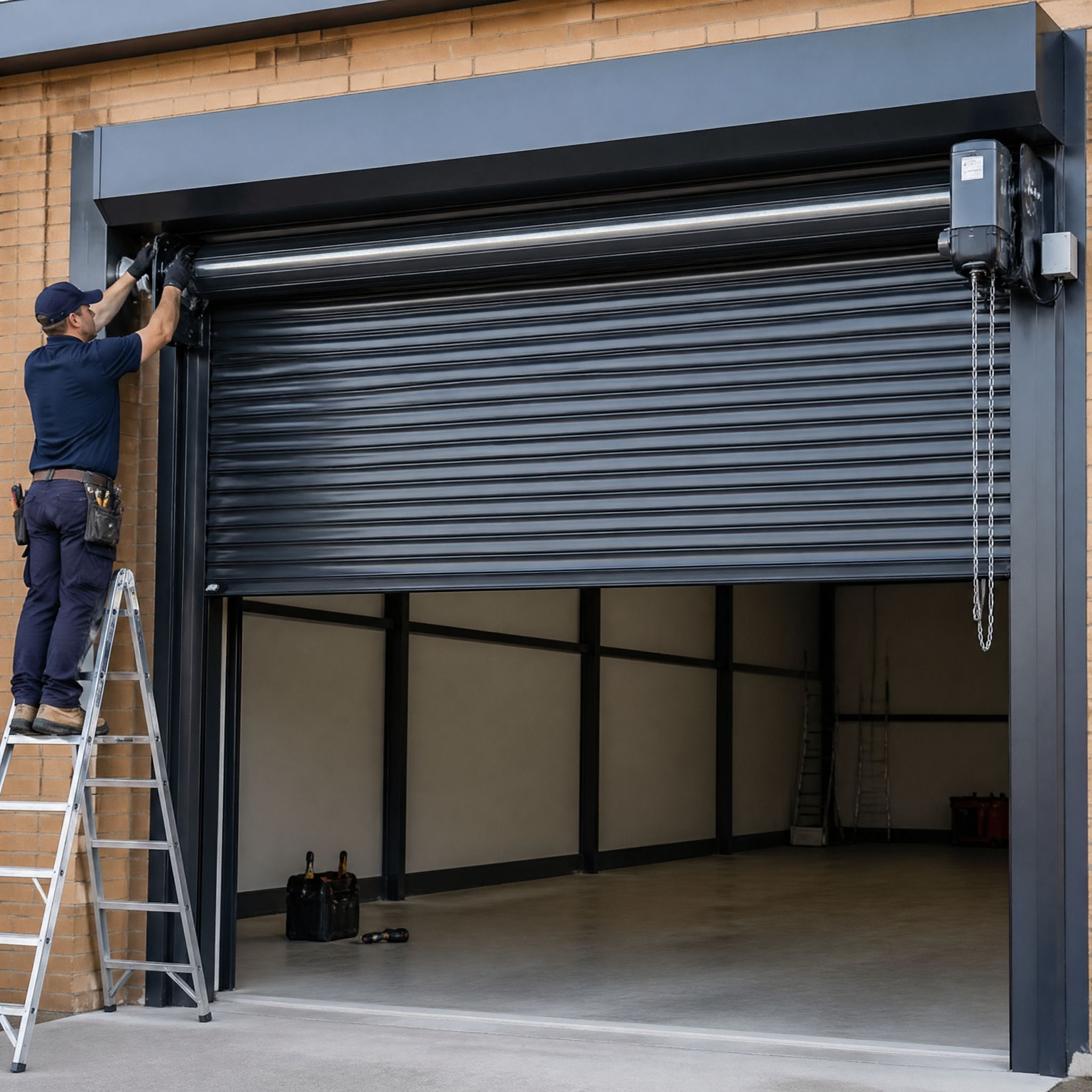 Electric Roller Door Installation