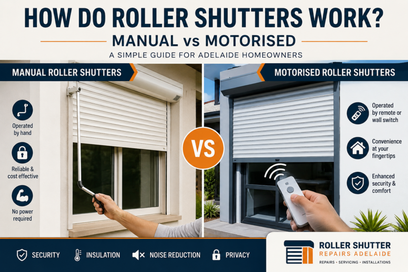 how do roller shutters work?