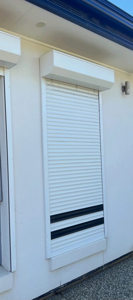 roller shutter installation